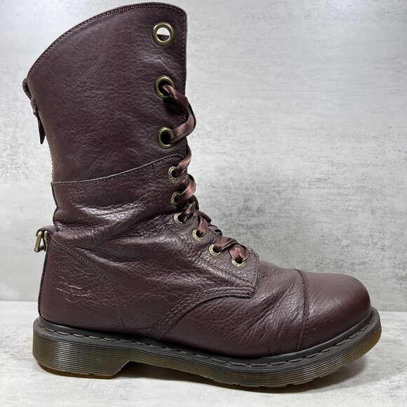 Dr Martens 1914 Triumph Aimilita Floral Fold Over Boots - Women's Size 11 - Picture 4 of 9